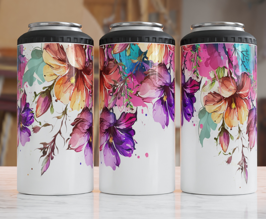 Can Cooler 4 in 1 | Bright Floral