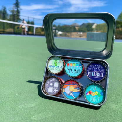 Pickleball Magnets - Spring Decor