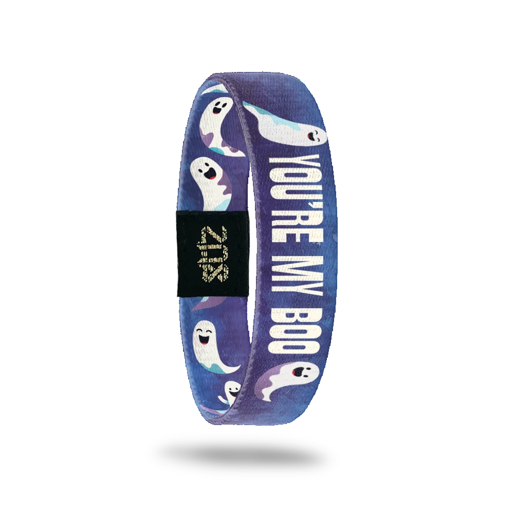 You're My Boo Halloween Ghost Bracelet: Medium