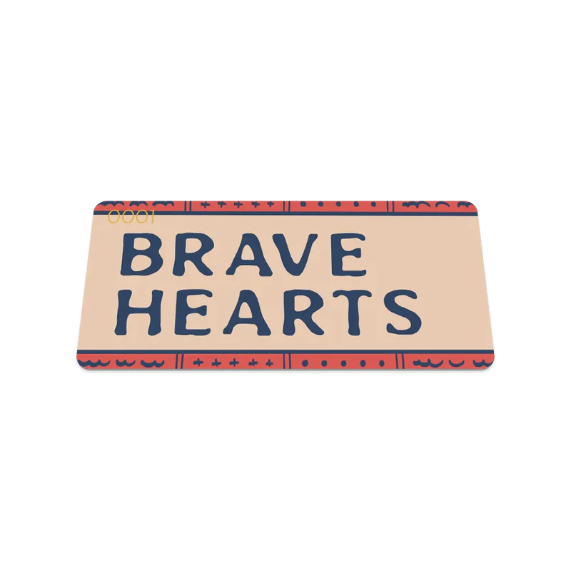 Brave Hearts Wristband - 4th Of July - America USA