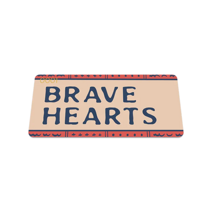 Brave Hearts Wristband - 4th Of July - America USA
