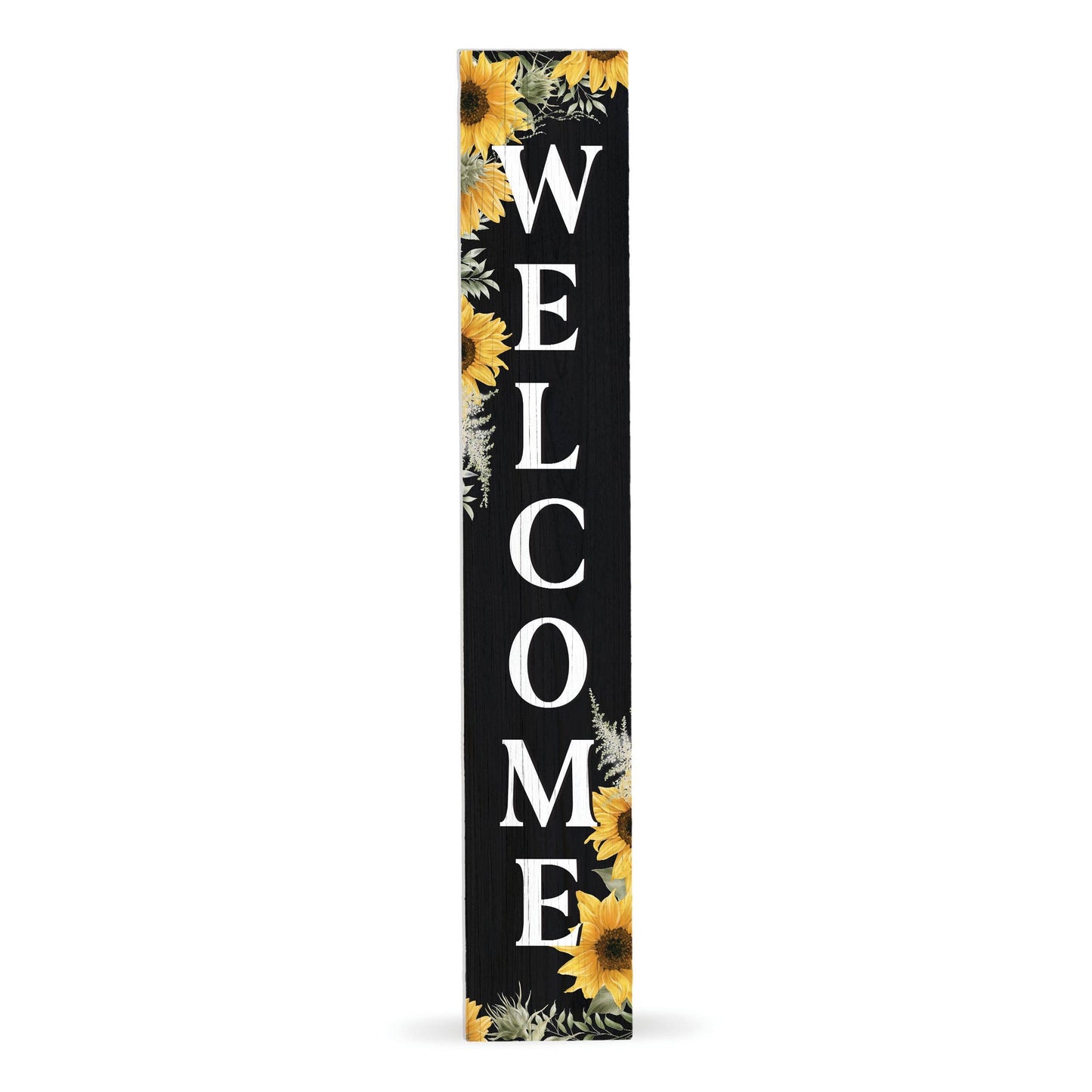 Sunflower Welcome Porch Leaner