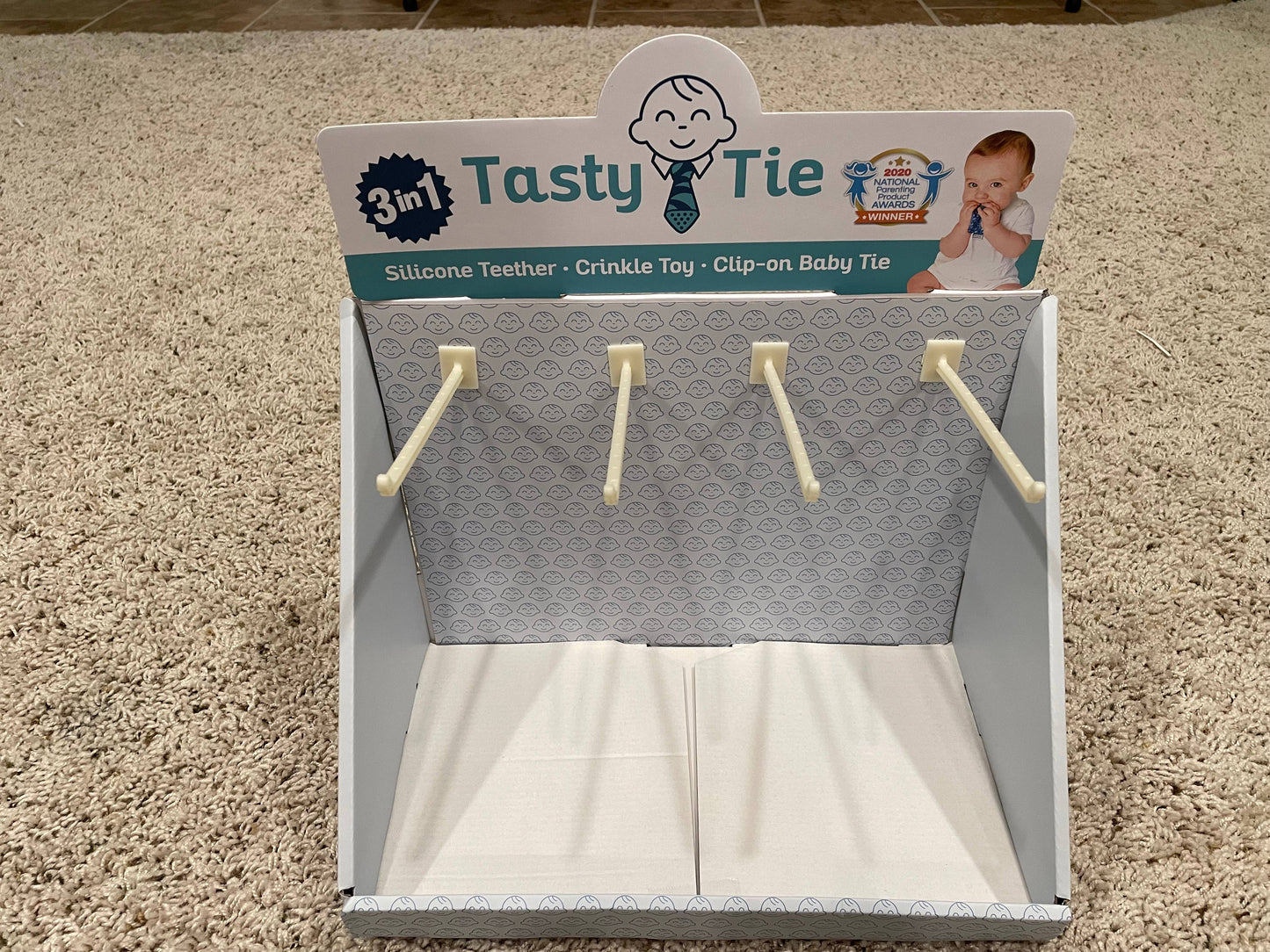 TastyTie PDQ Display (Holds 27-30 ties)