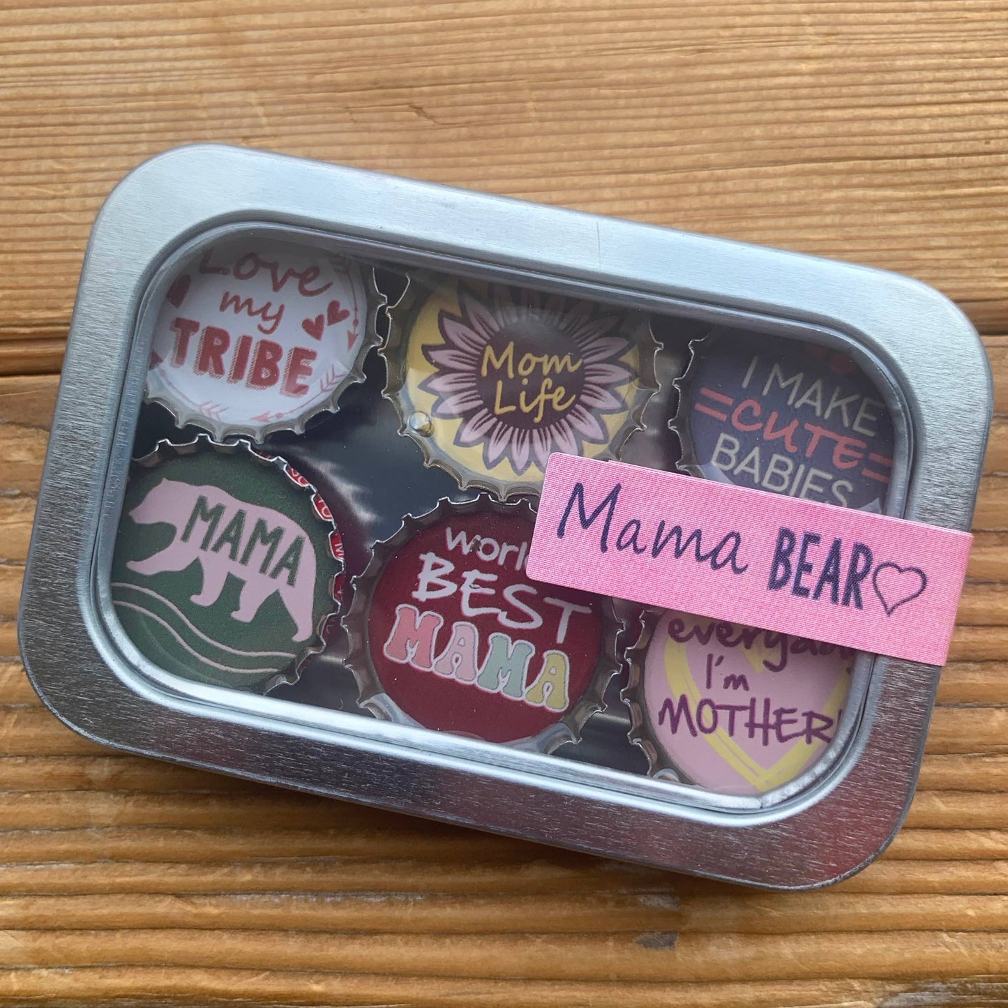 Mama Bear Magnets - Mom gifts