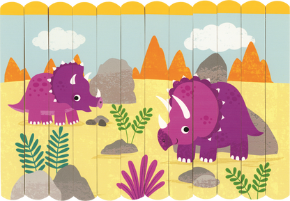 Puzzle Sticks, Dinosaurs