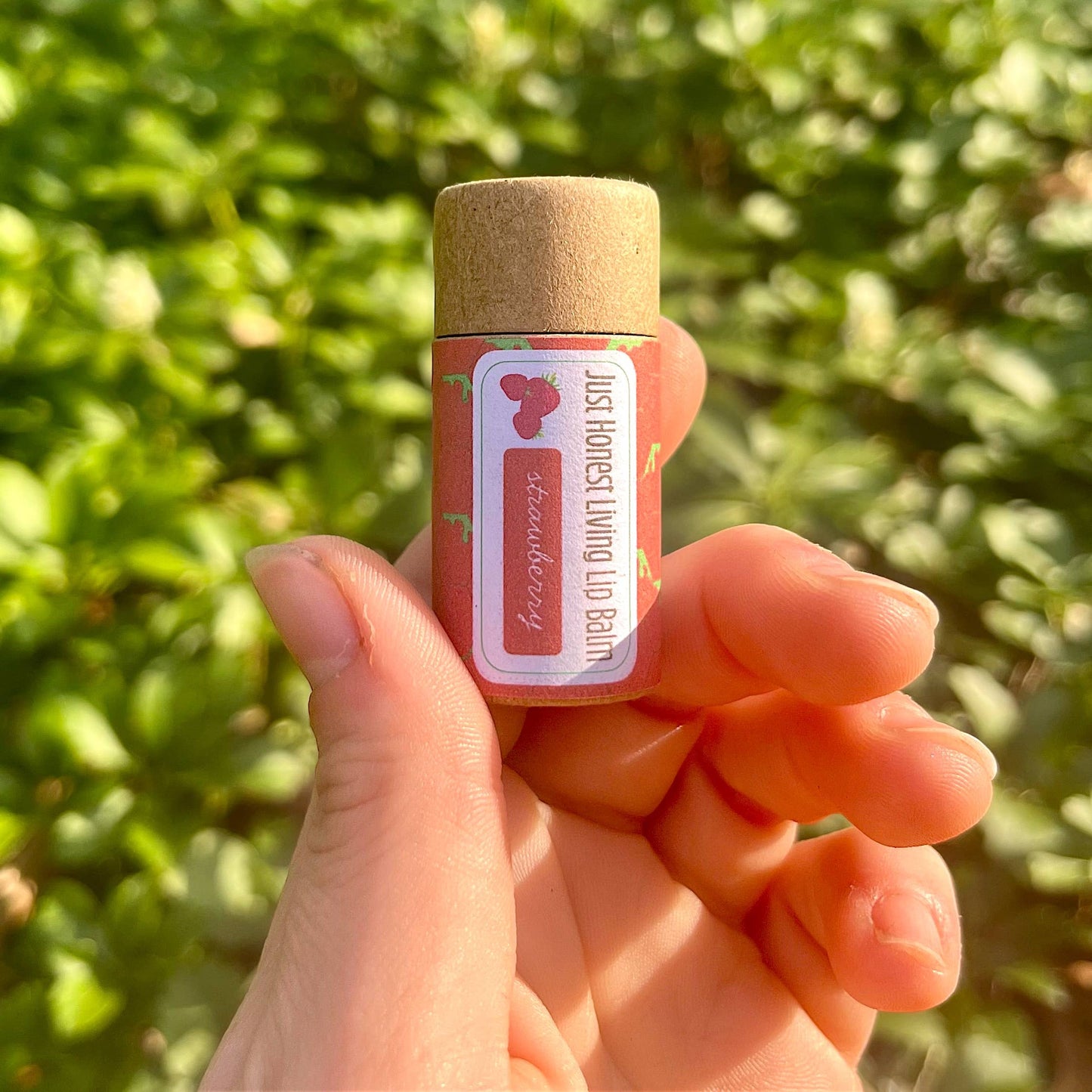 Compostable Lip Balms: Fresh Orange