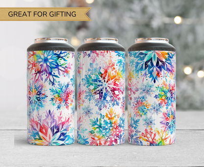 Can Cooler 4 in 1 | Bright Snowflake