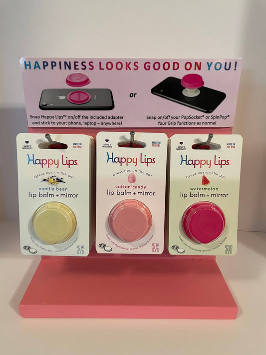 Happy Lips -Point of Purchase Display