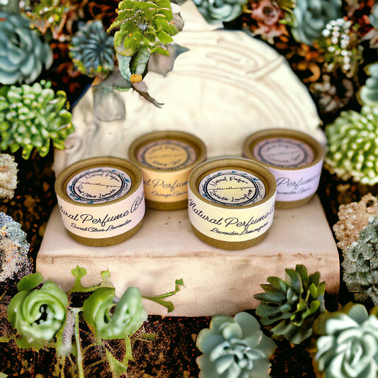 All-Natural Perfume Balms: Lavender Spice