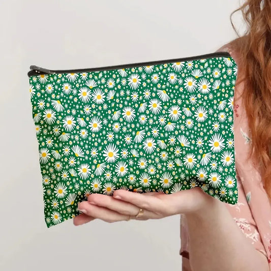 Daisy Cosmetic & Important Stuff Bag