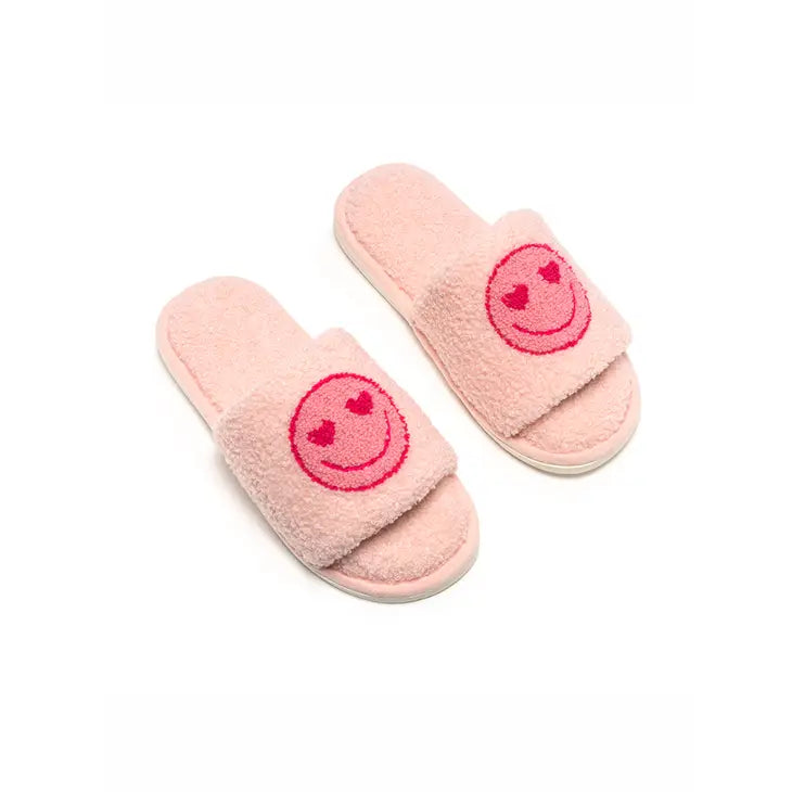 Pink Happy Slide Slipper - Small/Medium