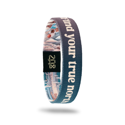 Find Your True North Wristband - Christmas