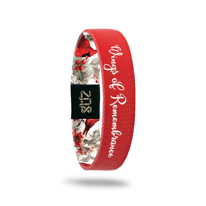 Wing of Remembrance Wristband - Christmas