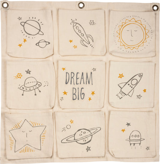 Galaxy Dream Big Hanging Storage Bag