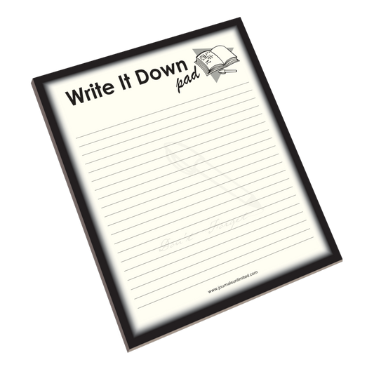 Write It Down Note Pad