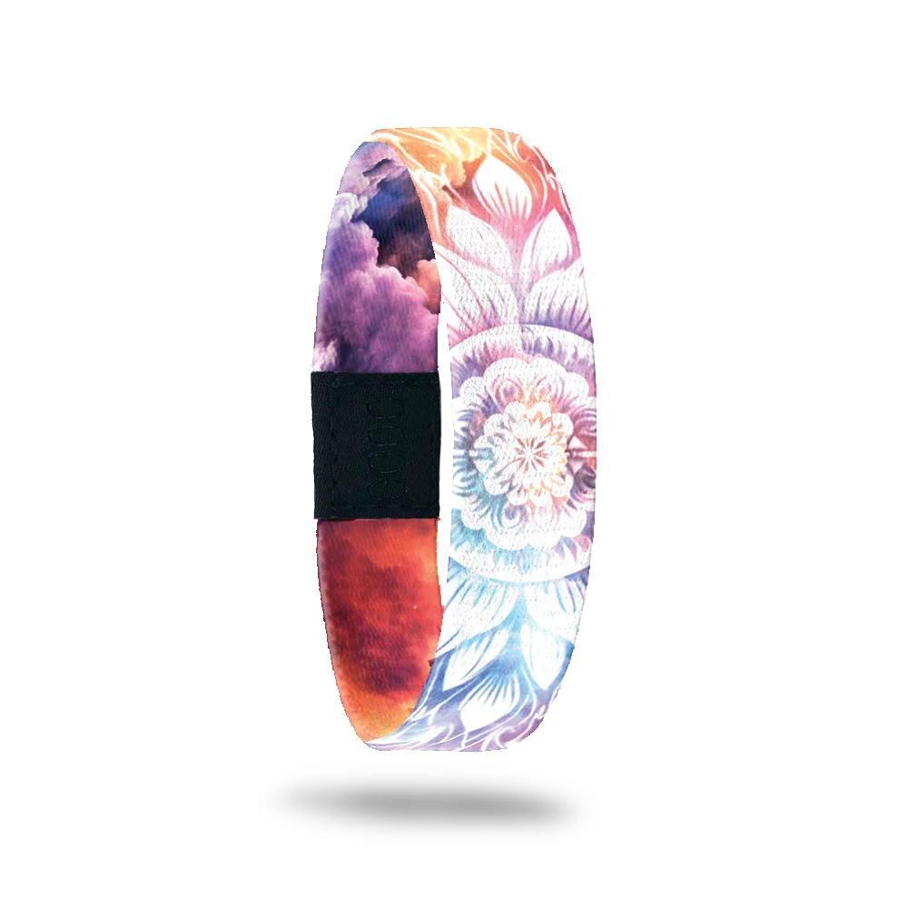 I Am At Peace Two-Sided Elastic Wristband: Medium