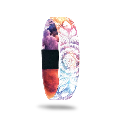 I Am At Peace Two-Sided Elastic Wristband: Medium