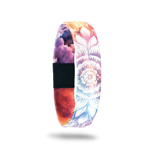I Am At Peace Two-Sided Elastic Wristband: Medium