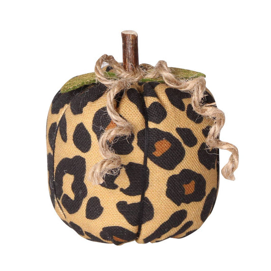 Sm. Cheetah Fabric Pumpkin