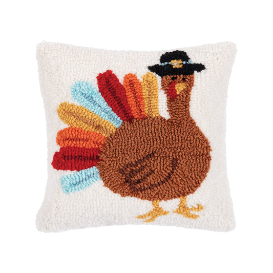 Fall/Harvest Colorful Turkey Pillow
