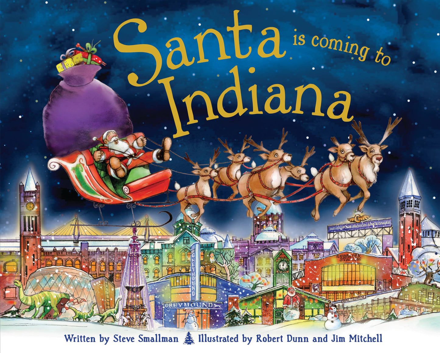 Santa Is Coming To Indiana (HC)