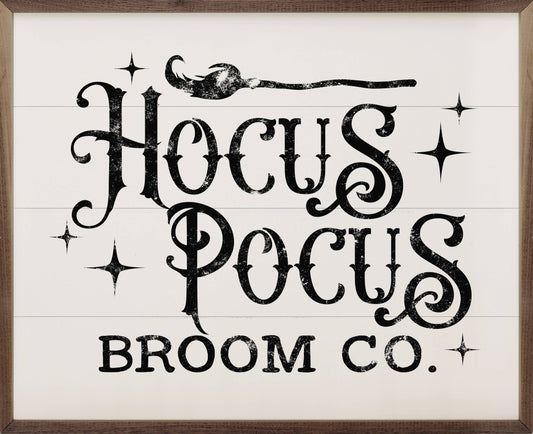 Hocus Pocus Broom Co Stars White