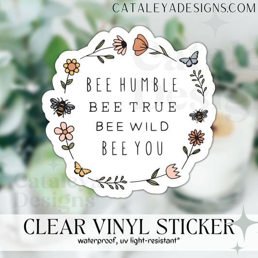 Bee Humble Sticker