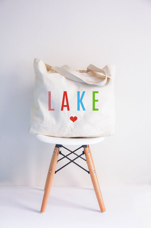 Colorful Lake XL Tote Bag